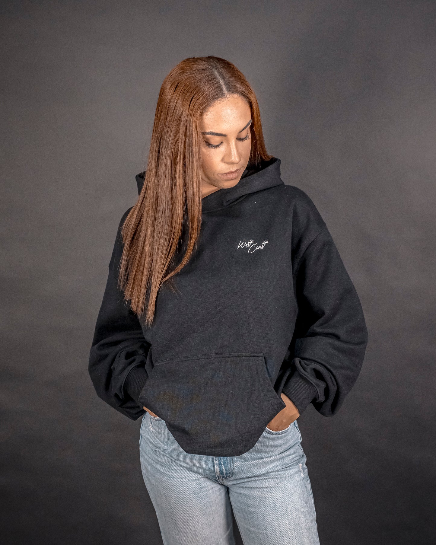 Black Oversized Hoodie