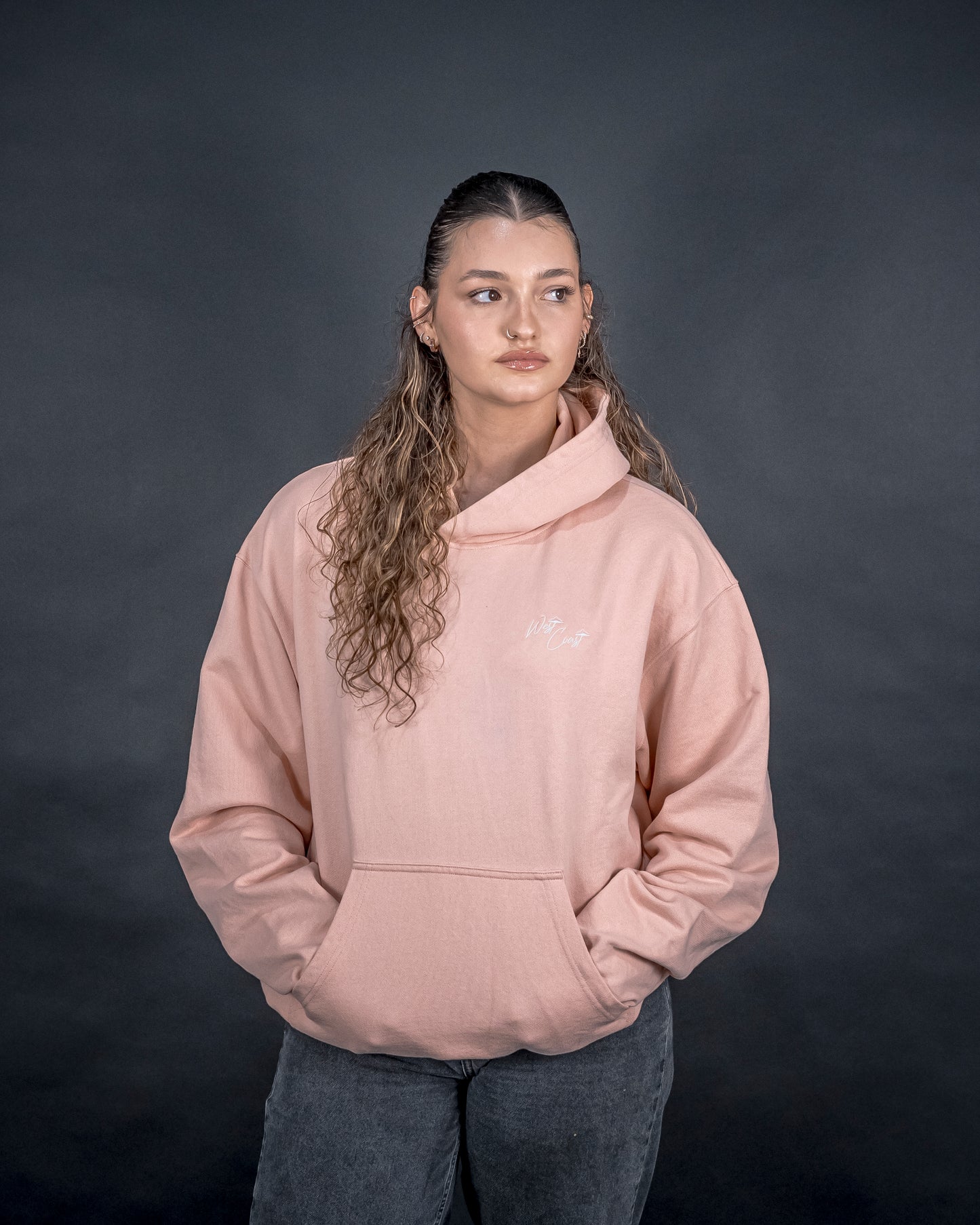 Pink Oversized Hoodie