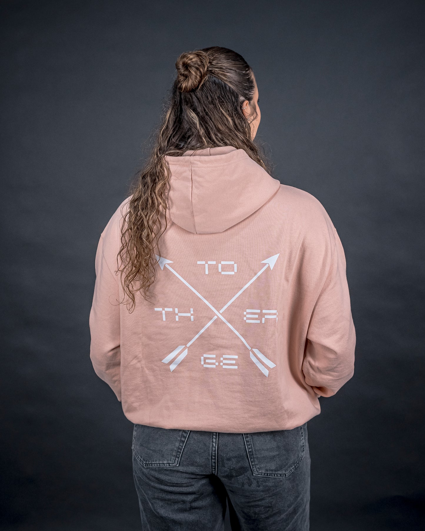 Pink Oversized Hoodie